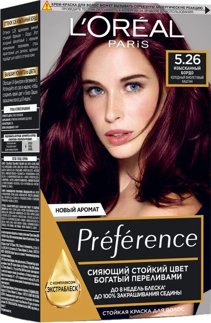Стойкая гель-краска для волос L'Oreal Paris Recital Preference