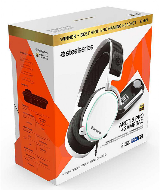 ヘッドホン SteelSeries Arctis Pro + GameDAC Amazon.co.jp: 【Amazon.co.jp限定】Game Dac付属 SteelSeries
