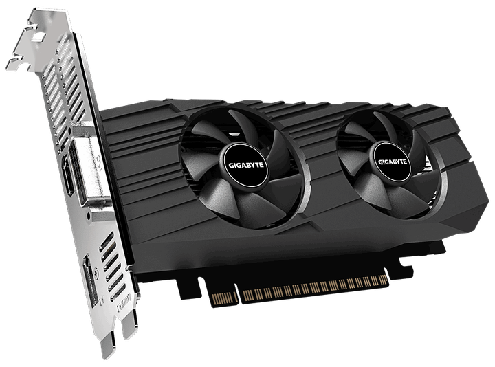 Видеокарта Gigabyte PCI-Ex GeForce GTX 1650 OC Low Profile 4G 4GB