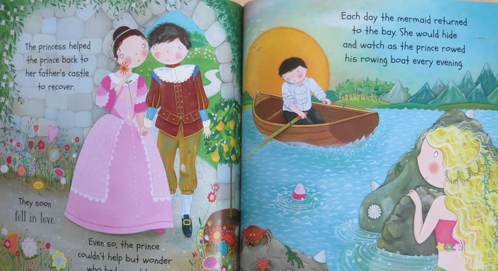 Книга на англійській мові Princess Time The Little Marmaid від автора Miles Kelly і видавництва Miles Kelly з Великобританії - Фото 2 Книга на англійській мові Princess Time The Little Marmaid від автора Miles Kelly і видавництва Miles Kelly з Великобританії - зображення 2