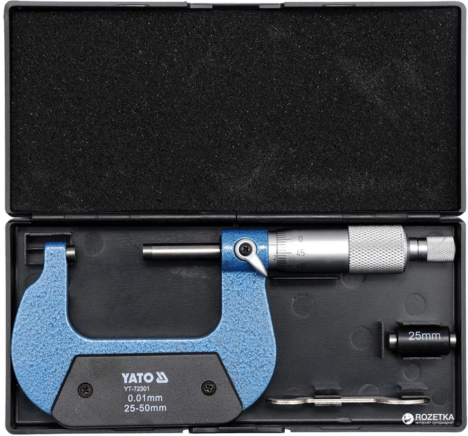 Mikrometr YATO 25-50 mm (YT-72301) - obraz 2