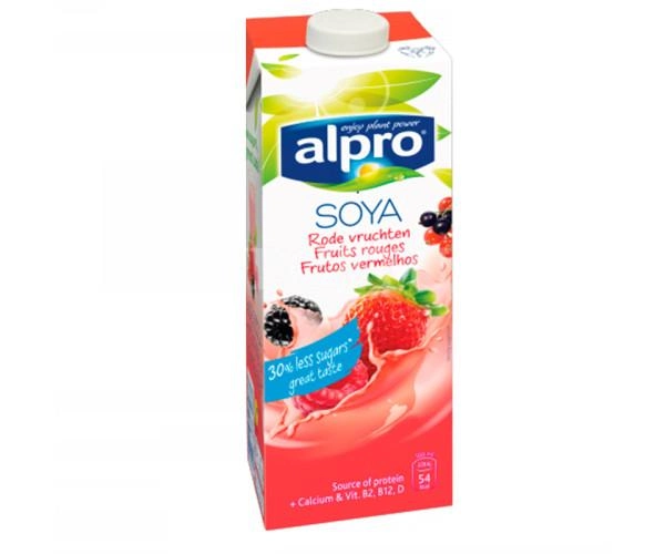 Напиток соевый натуральный Alpro фруктовый с кальцием 1000мл 8шт./упаковка - изображение 1