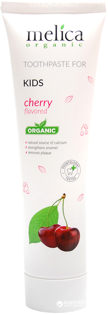 Зубна паста Melica Organic Вишня 100 мл (4770416002269) - зображення 1