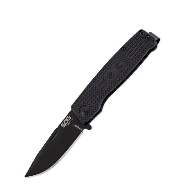 Нож SOG Terminus Slip Joint Black (TM1002-BX) - изображение 1