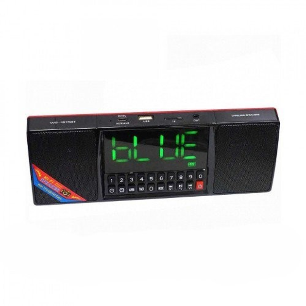 Радиоприёмник MP3 плеер часы с таймером и будильником WS-1515 ...