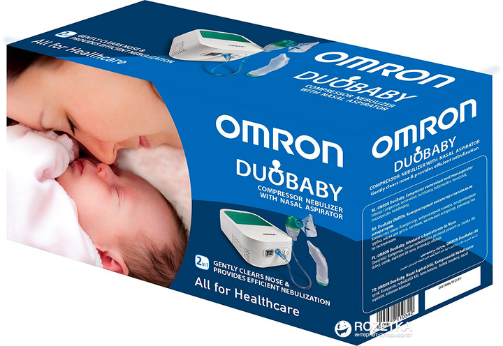 Інгалятор OMRON DuoBaby (NE-C301-E) компресорний - зображення 7