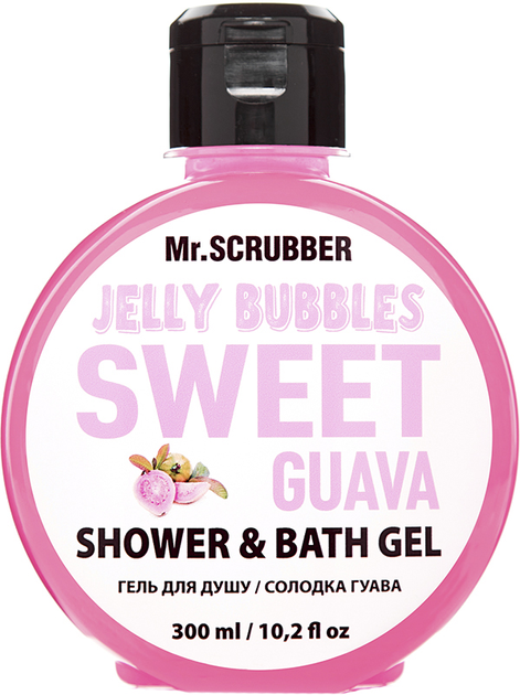 Акція на Гель для душу Mr.Scrubber Jelly bubbles Sweet Guava для всіх типів шкіри 300 г від Rozetka