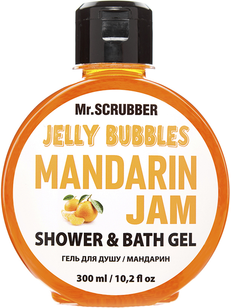 Акція на Гель для душу Mr.Scrubber Jelly bubbles Mandarin для всіх типів шкіри 300 г від Rozetka