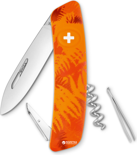 Швейцарский нож Swiza C01 Filix Orange (KNI.0010.2060) - изображение 1