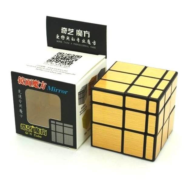 Зеркальный кубик Рубика 3х3 QiYi Mirror Gold – фото, отзывы ...