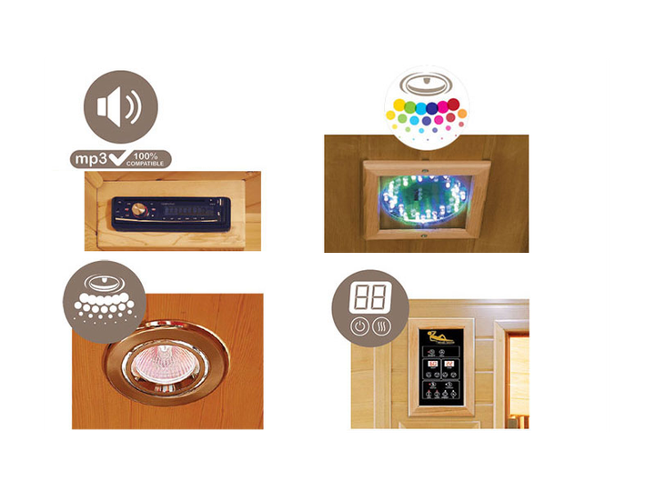 Инфракрасная сауна France Sauna Luxe2 (133022) - изображение 6
