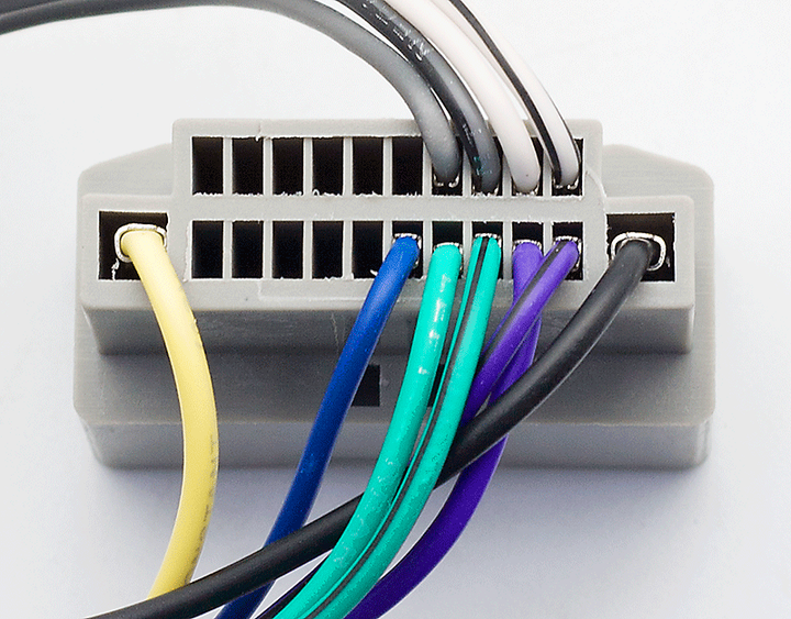 Перехідник ISO CARAV Chrysler, Jeep, Dodge (12-034) – фото