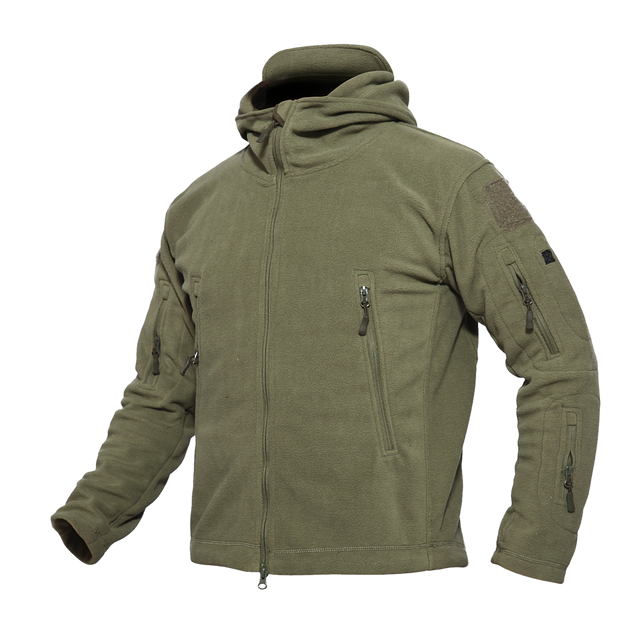 Тактична флісова куртка/кофта Pave Hawk olive M Pave Hawk (new_69167) - изображение 1