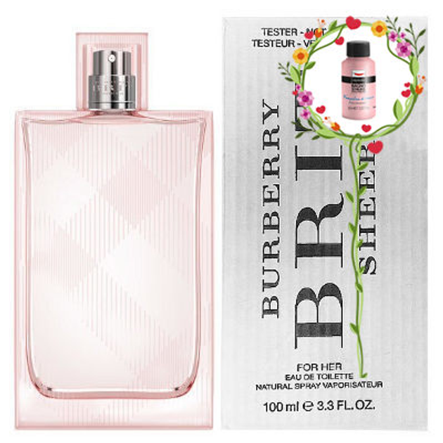 burberry brit sheer eau de toilette 100ml