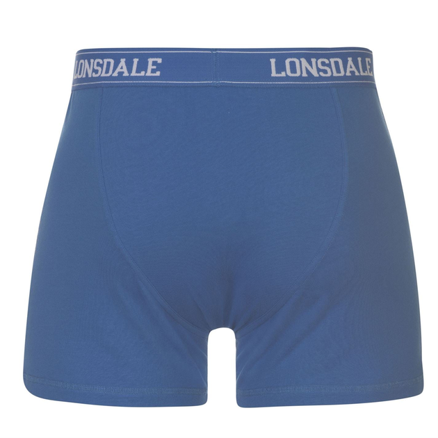 Lonsdale 2 Pack Boxers Mens