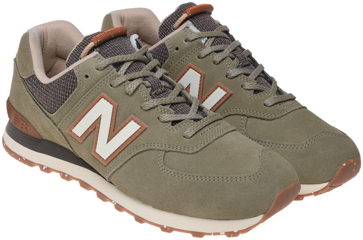 Мужские кроссовки New Balance 574 ML574SOJ 45.5 (12) 30 см Хаки ...