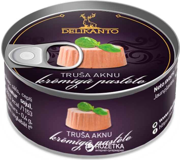 Паштет Delikanto из печени кролика 100 г (4751025310150) – фото, отзывы ...