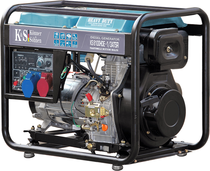 Генератор дизельний Konner&Sohnen KS 8100HDE-1/3 ATSR - зображення 1