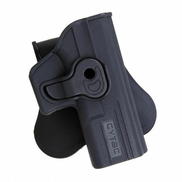 Кобура Cytac для Glock 19/23/32 обертова ц:чорний. 23702150 - зображення 1