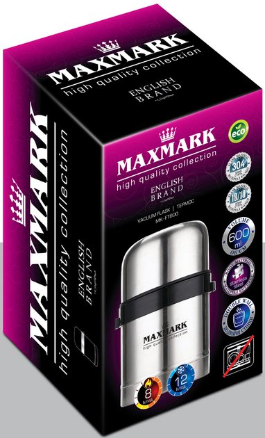 Термос для їжі Maxmark FT 600 мл (MK-FT600) - зображення 2