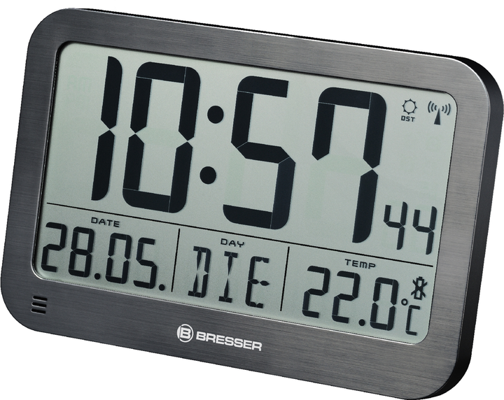 Настенные электронные часы Bresser MyTime MC Black (7001803) – фото ...