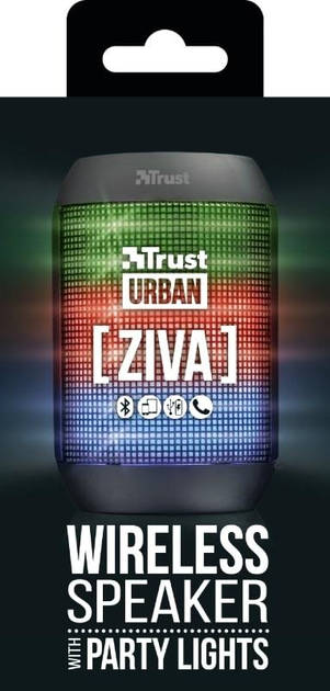 Акустическая система Trust Ziva Wireless Lights (21967) - изображение 5