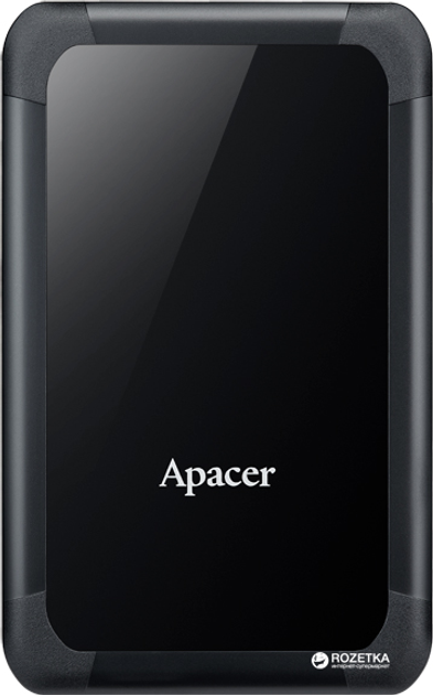 Жорсткий диск Apacer AC532 1TB 5400rpm 8MB AP1TBAC532B-1 2.5" USB 3.1 External Black - зображення 1