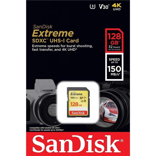 Sandisk карта памяти 128