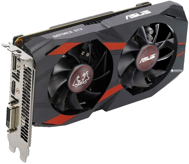Видеокарта Asus PCI-Ex GeForce GTX 1050 Ti Cerberus 4GB GDDR5