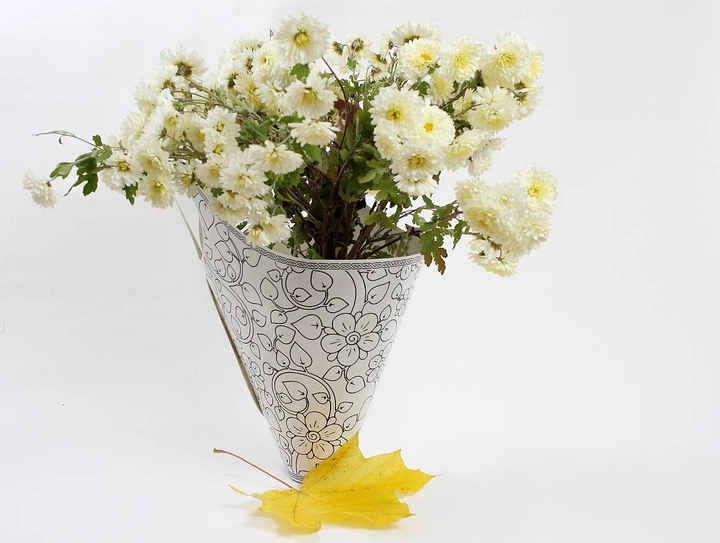 Набор декоративной упаковки для цветов Flora FL3, картон, 10 шт. (UP-03) - изображение 2