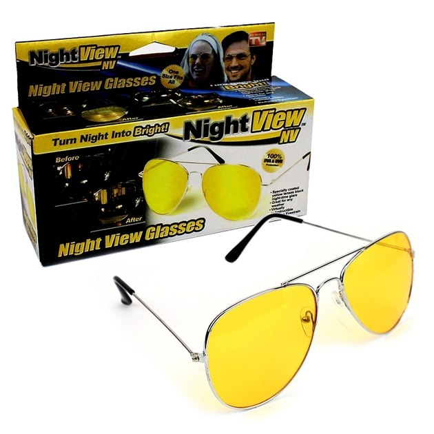 Очки для водителей антифара, ночного виденья Night View Glasses ...