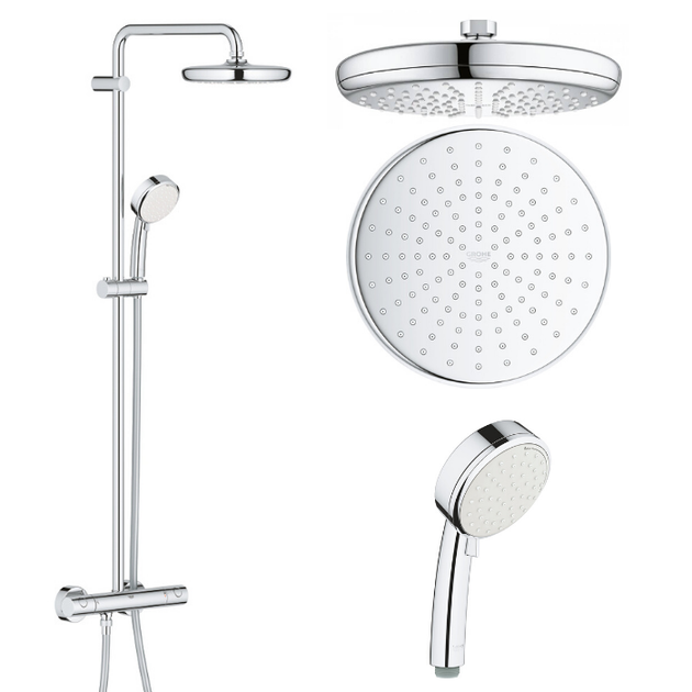 Душова система з термостатом GROHE Tempesta Cosmopolitan System 210 ...