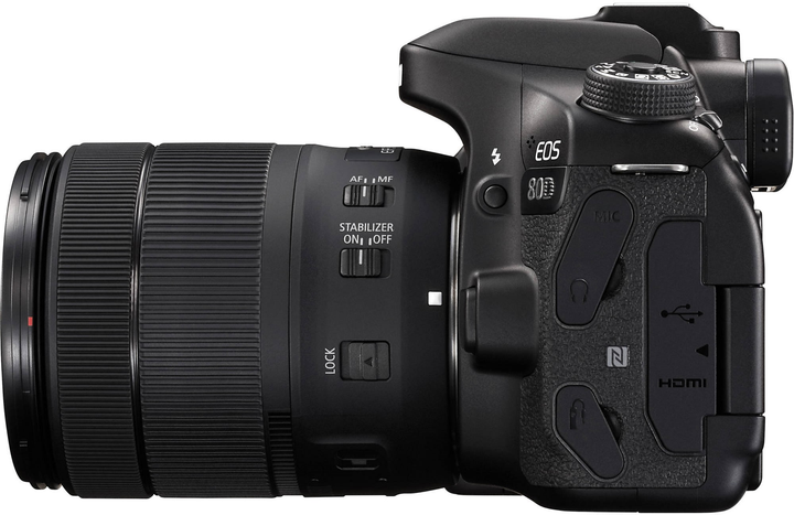Фотоаппарат Canon EOS 80D EF-S 18-135mm IS Nano USM Kit