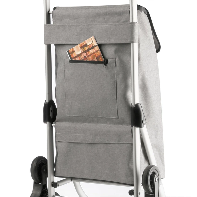 Сумка-візок ShoppingCruiser Stairs Climber 40 Grey - зображення 8
