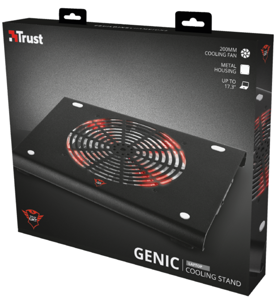 ПОДСТАВКА ДЛЯ НОУТБУКА TRUST GXT 277 NOTEBOOK COOLING STAND PRO - изображение 5