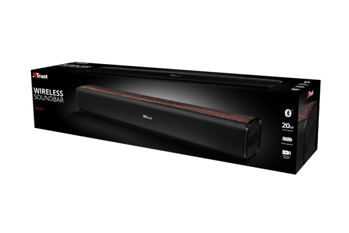 Саундбар Trust Vigor Bluetooth Brown - зображення 5