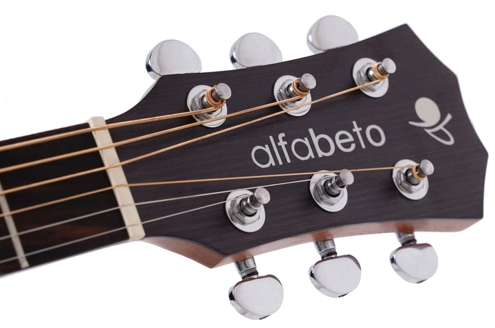 Электроакустическая гитара Alfabeto SOLID WMS41EQ NT + чехол - изображение 4