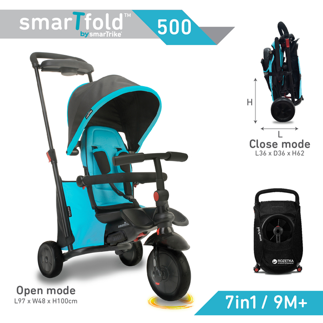 Smart trike sfold sales 500