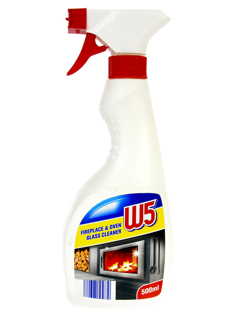 w5 fireplace and oven glass cleaner