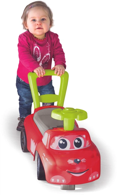 Jeździk Smoby Toys 54 x 40,5 x 47 cm Czerwony koń 3 w 1 (7600720618) - obraz 3