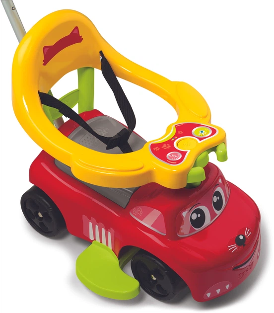 Jeździk Smoby Toys 54 x 40,5 x 47 cm Czerwony koń 3 w 1 (7600720618) - obraz 6