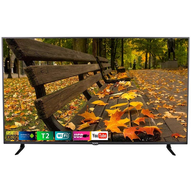 Телевізор Bravis LED-43D5000 Smart + T2 купити в інтернет-магазині ...