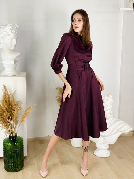 Платье баклажанового цвета – купить в интернет-магазине INCITY