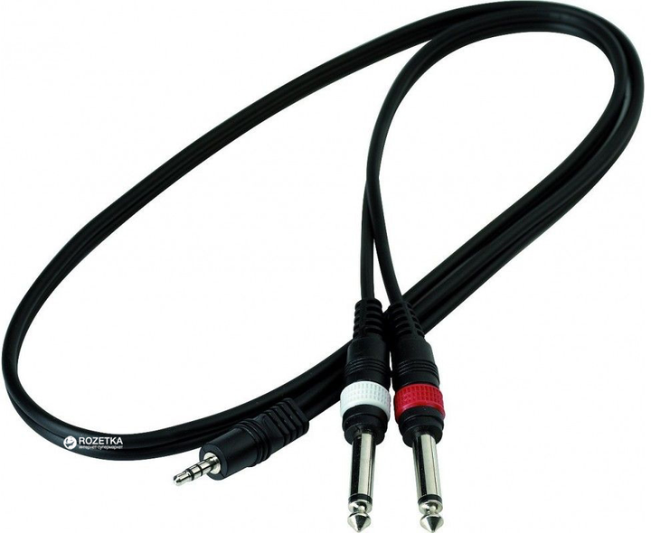 Акустичний кабель RockCable RCL20912 D4 1.5 м Black - зображення 1