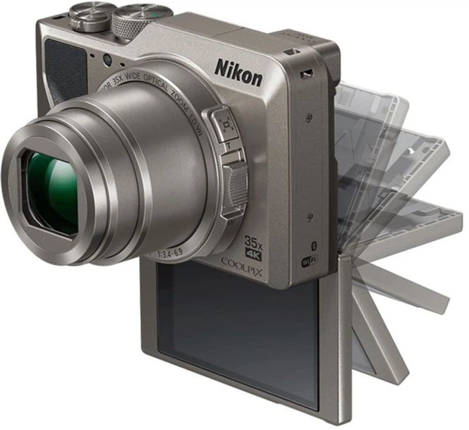 Фотоаппарат Nikon Coolpix A1000 Silver (VQA081EA) купить на