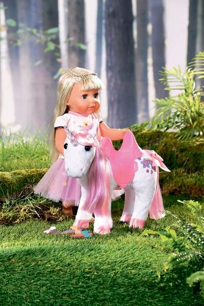 Figurka Zapf Baby Born Fairy Unicorn z muzyką, oświetleniem i akcesoriami (828854-116719) - obraz 3