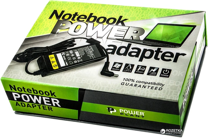 Блок живлення для моніторів PowerPlant LG 19V 25W 1.3A (6.5х4.4