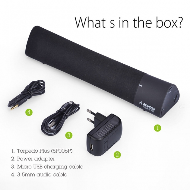 APTX LL bluetooth колонка-саундбар Avantree Torpedo Plus - изображение 3