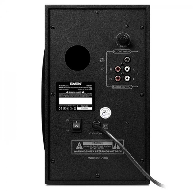 Акустическая система Sven MS-304 Black/Red - Фото 6 Акустическая система Sven MS-304 Black/Red - изображение 6