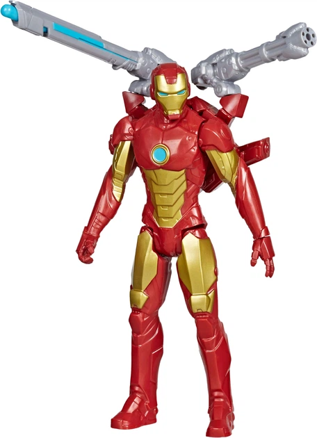 Ігровий набір Hasbro Marvel Avengers Месники Титан Залізна людина з аксесуарами (E7380) (5010993653621) - зображення 2